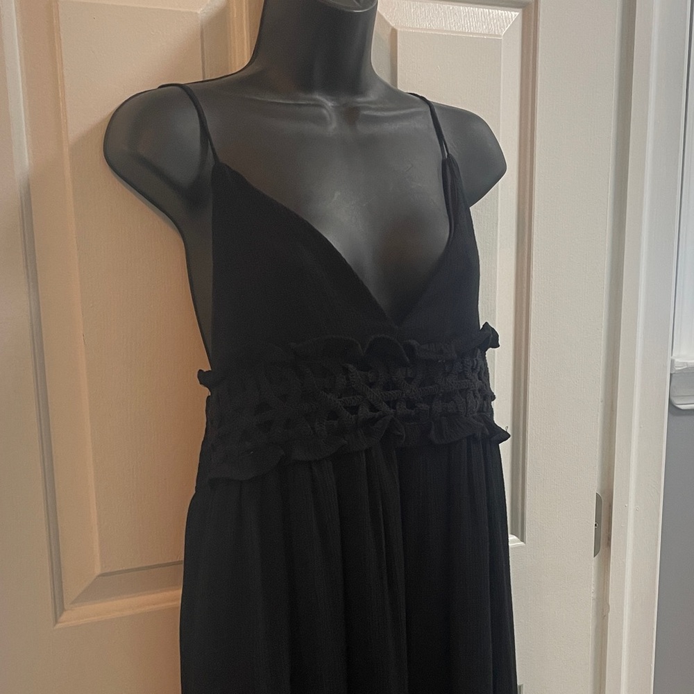 Love Tree Elegant Black Maxi Dress